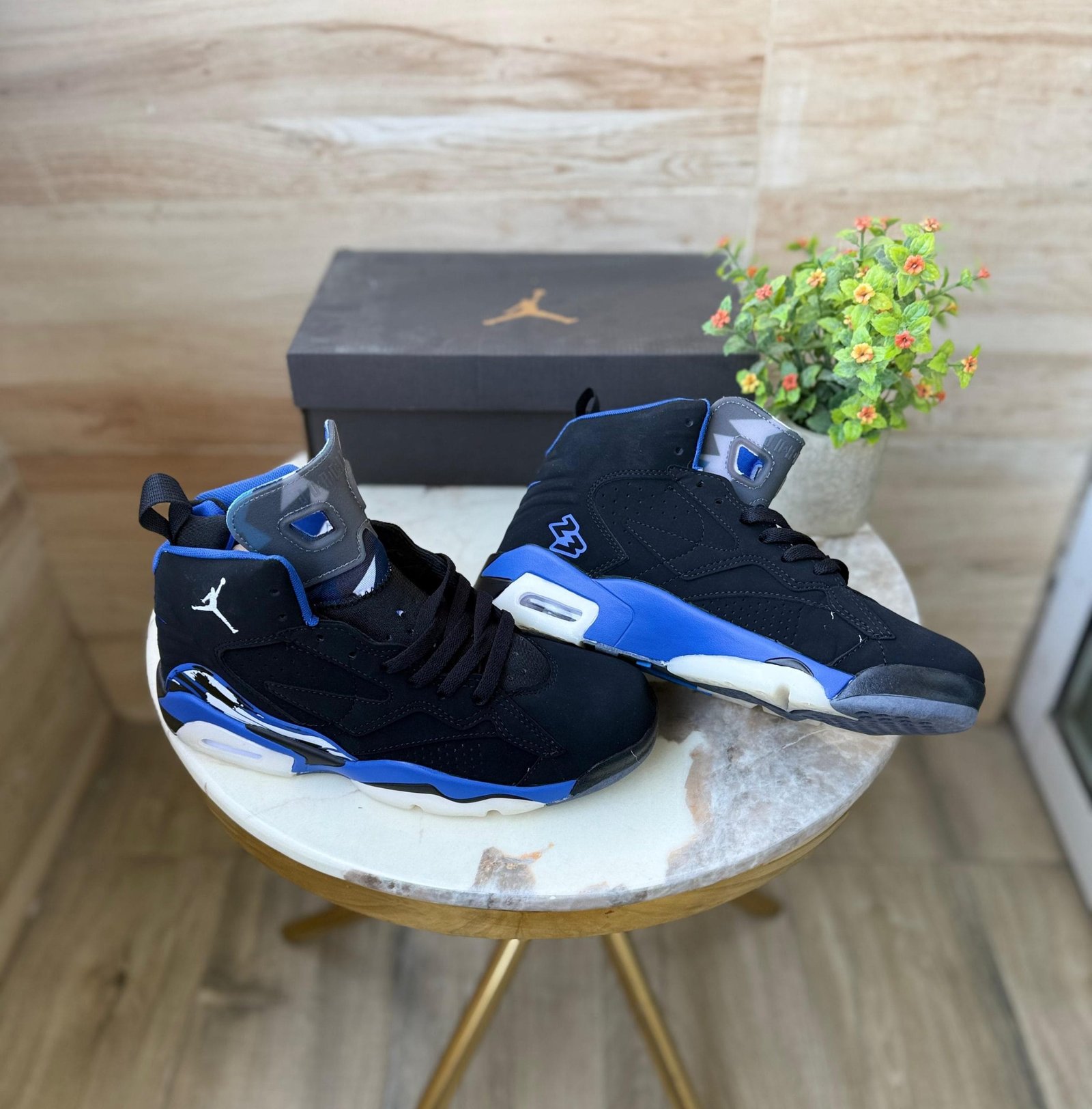 Jumpman Mvp Blue Shoes For Boys