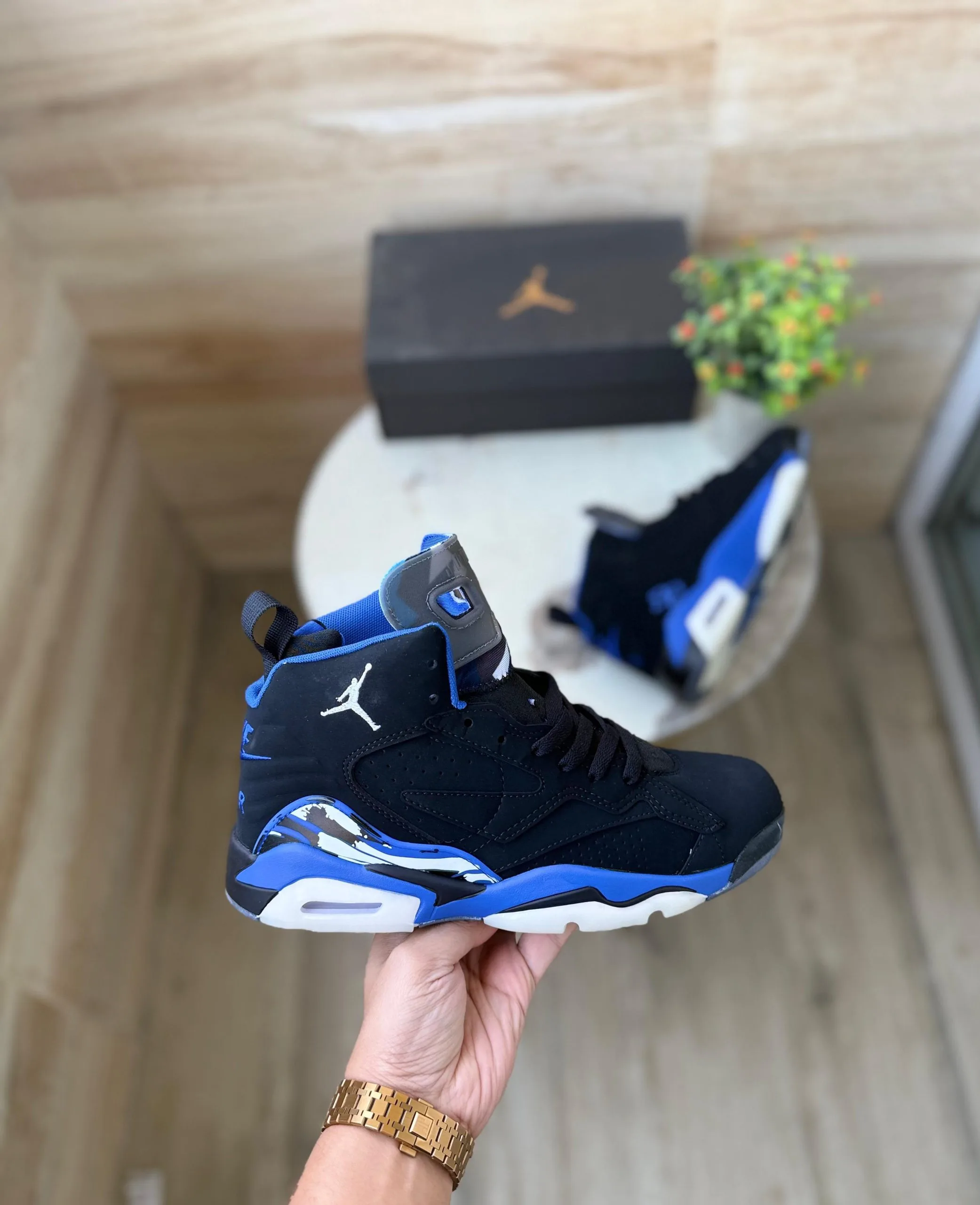 Jumpman Mvp Blue Shoes For Boys