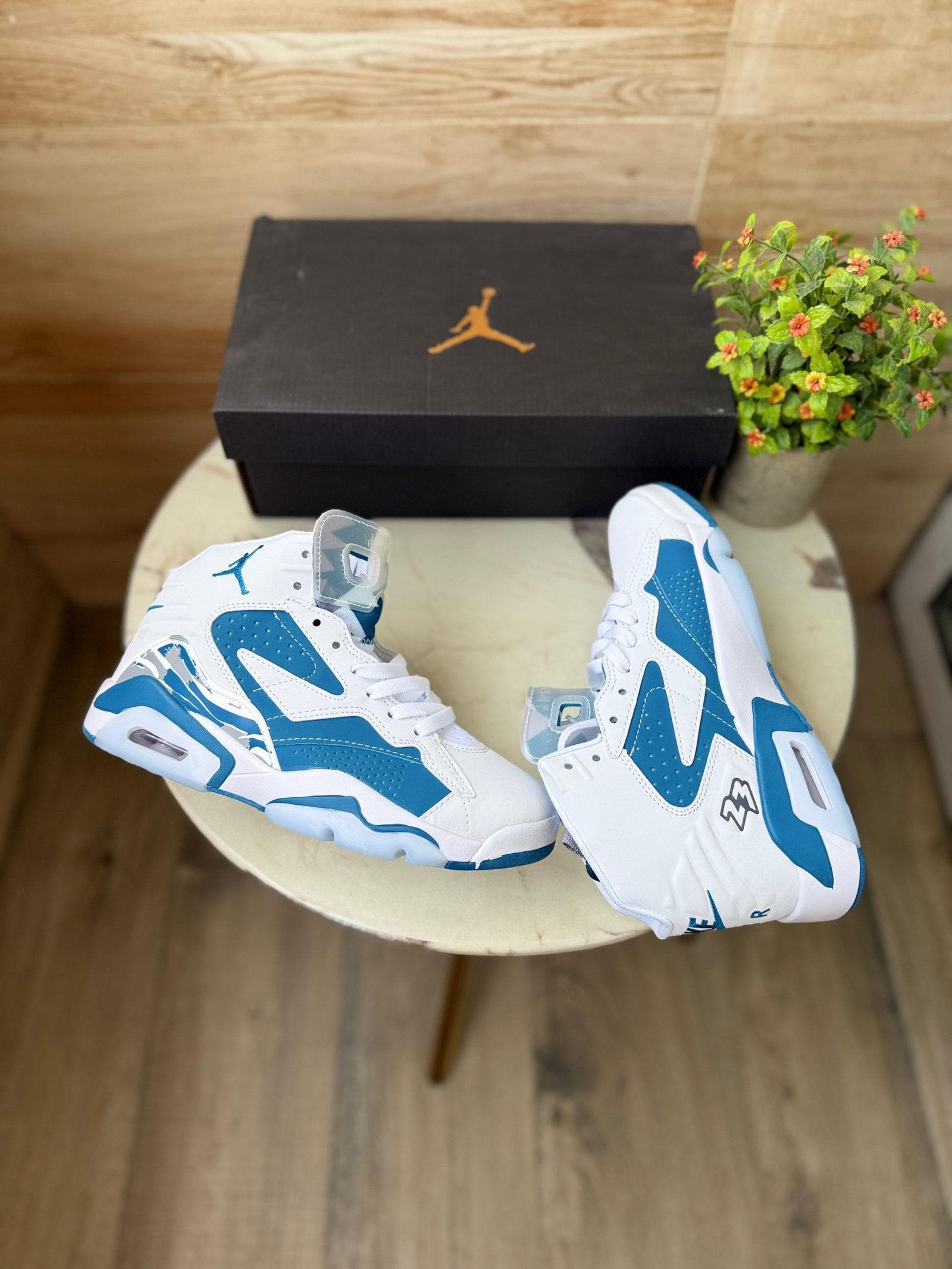 Jumpman Mvp Industrial Blue Sneakers