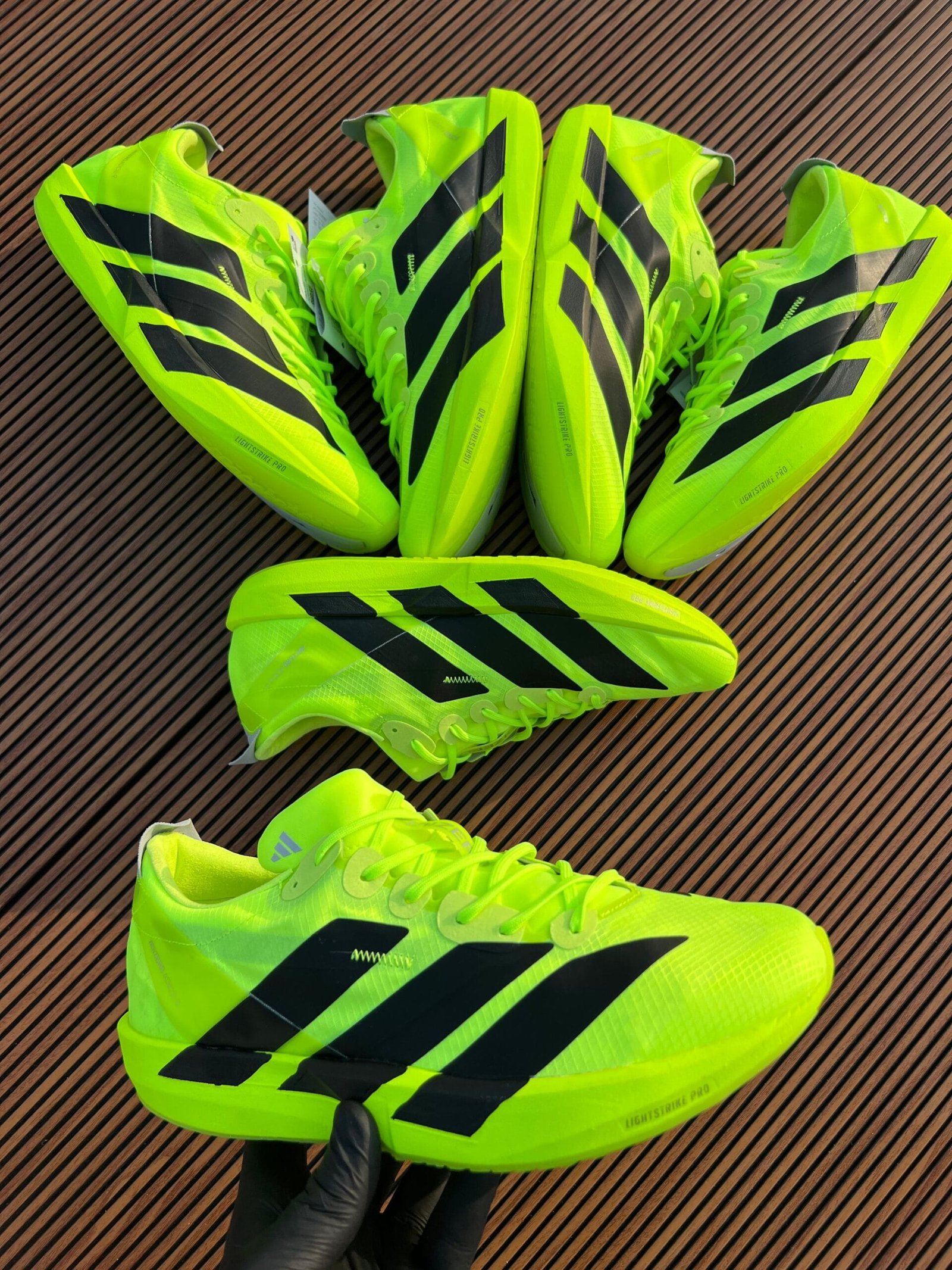 Adizero Adios 9 Green Sneakers