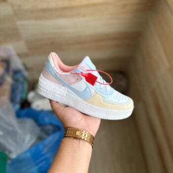 Airforce Shadow Leather Shoes For Girls