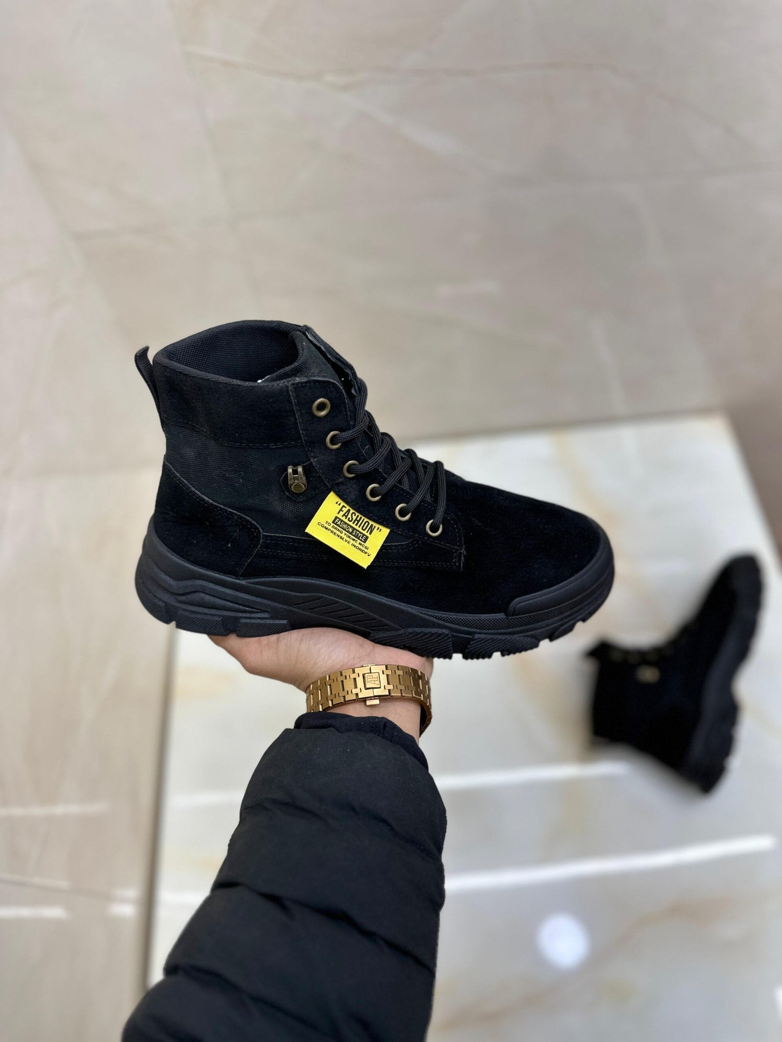 Imported Camo Boots For Boys