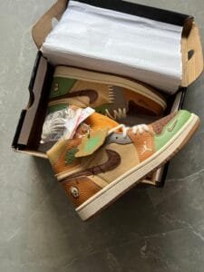 Poison Vodoo Retro 1 Sneakers On Sale