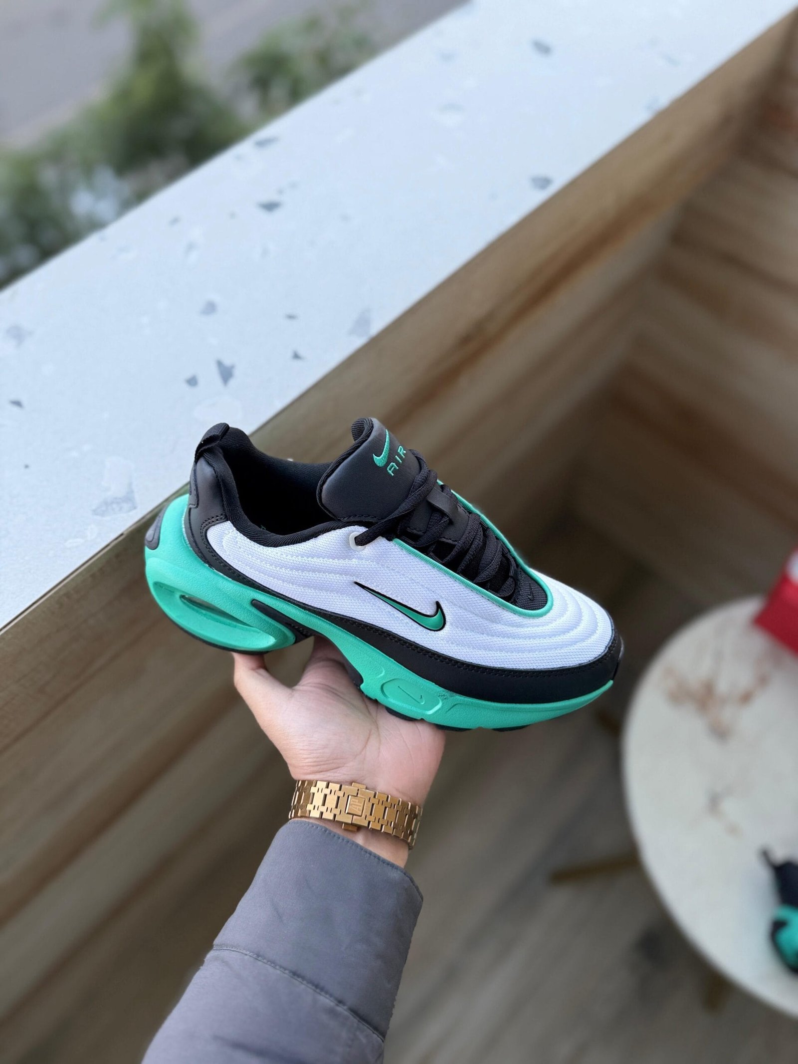 Portal Trainers Airmax Sneakers White Blue