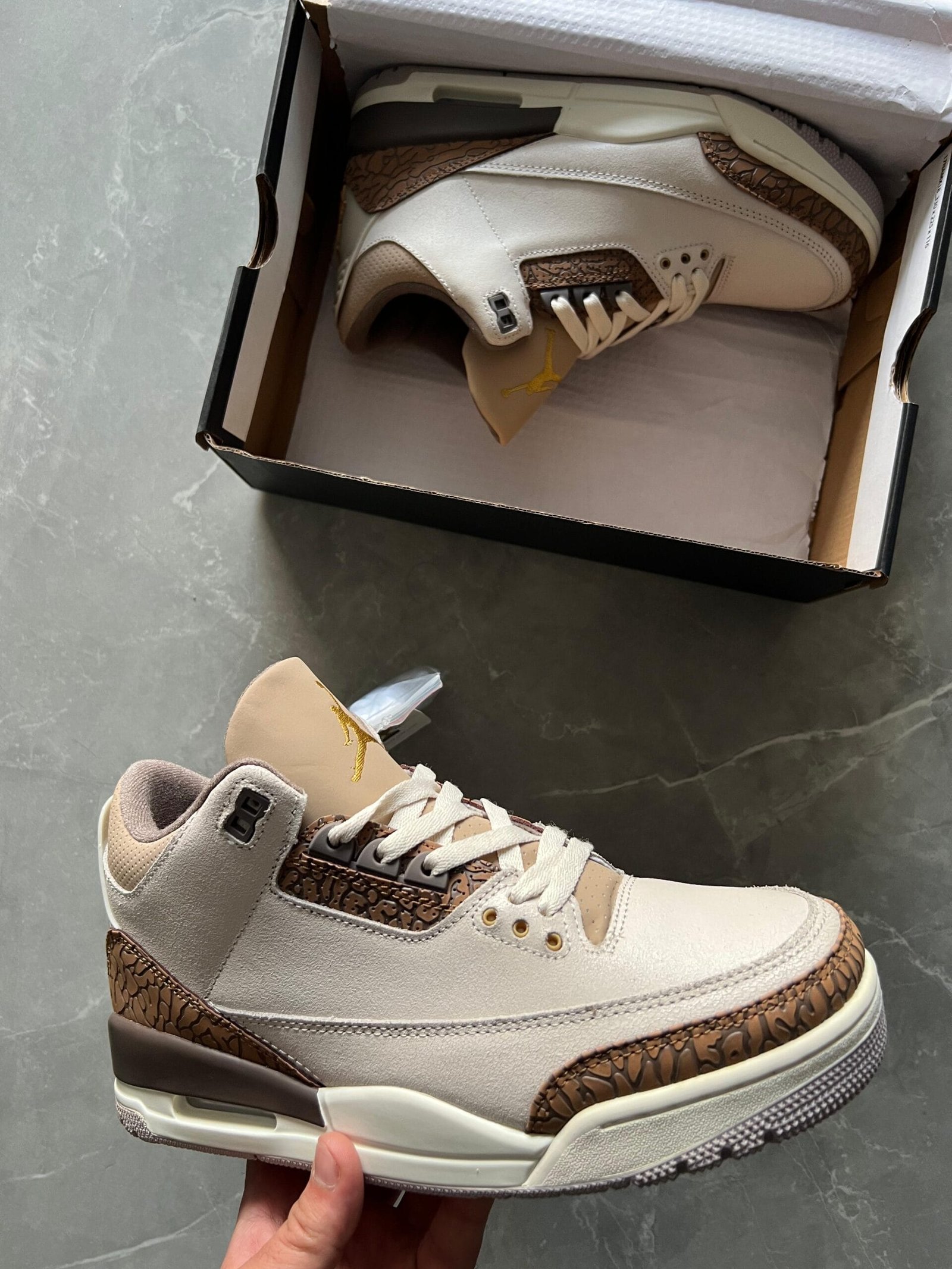 Retro 3 Palomino Sneaker Limited Stock