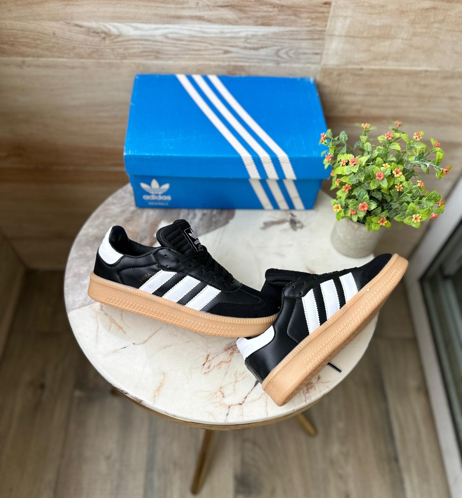 Samba Black Xlg Gum Sneakers Unisex