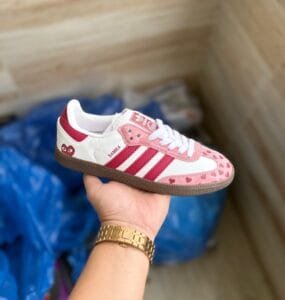 Samba Playcomme Heart Sneakers For Girls (1)