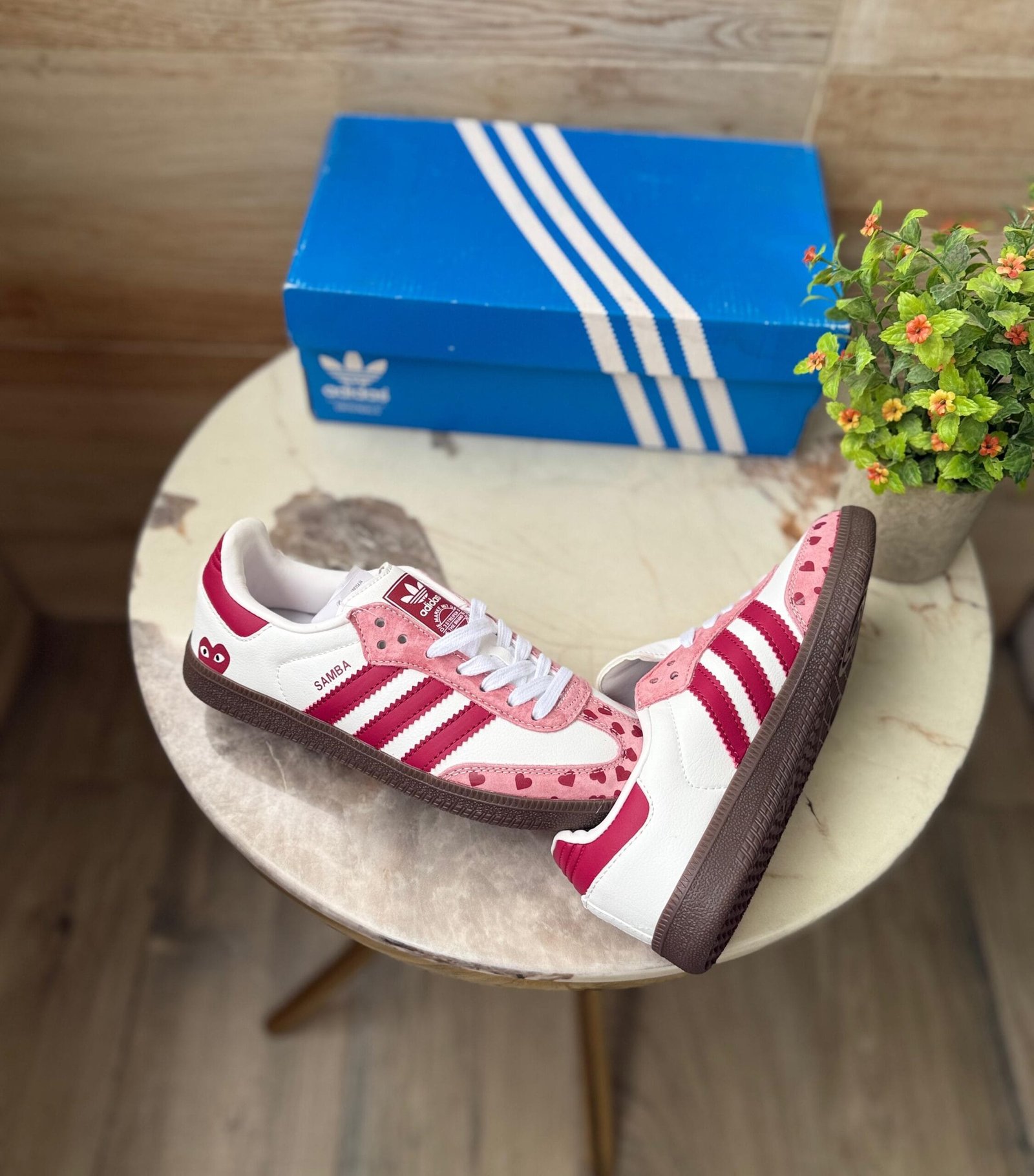 Samba Playcomme Heart Sneakers For Girls