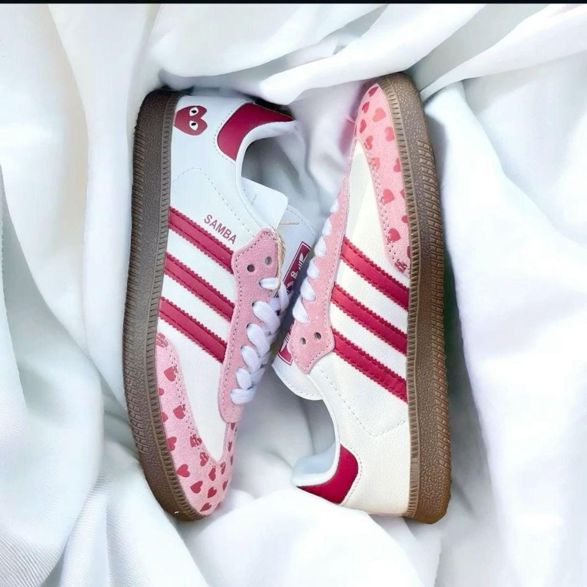 Samba Playcomme Heart Sneakers For Girls