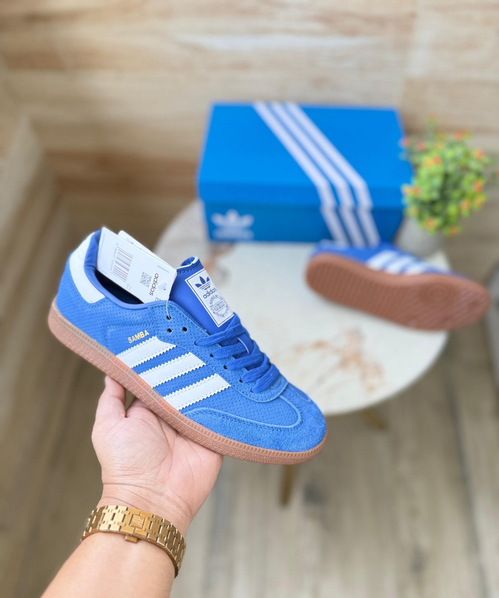 Samba Royal Blue Sneakers On Sale