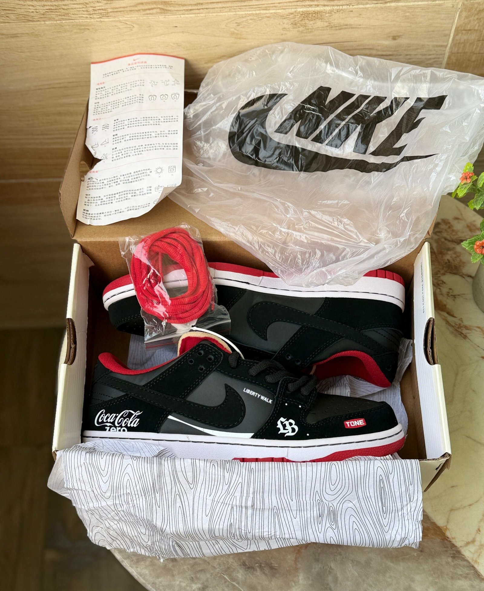 Sb Dunk Zero Coca Cola Sneakers In Stock