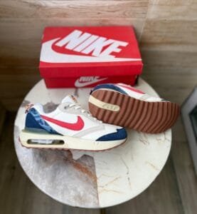 Airmax 1 Se Dawn White Red Sneakers On Sale