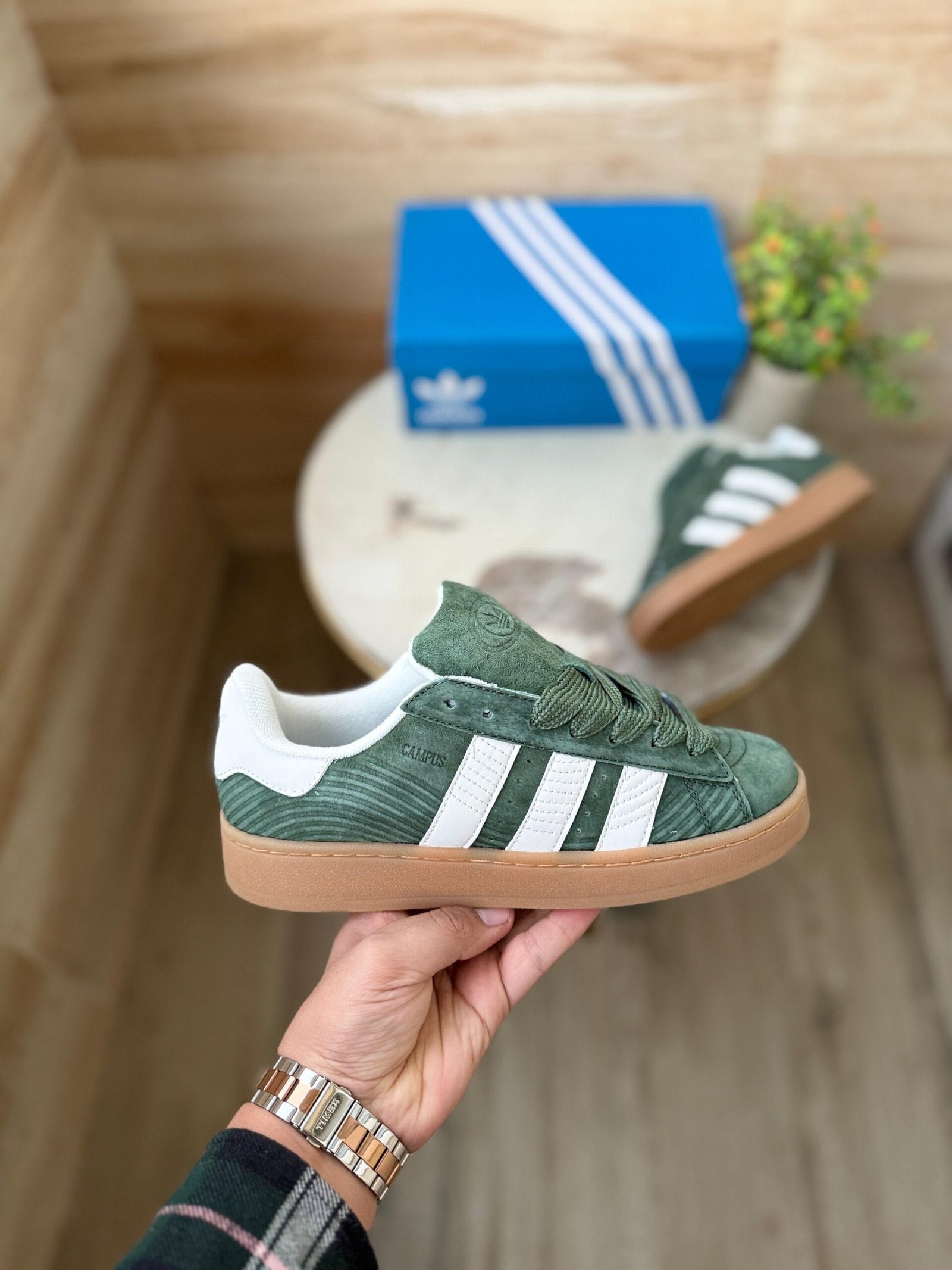 Campus 00s 2024 Green Oxide Sneakers