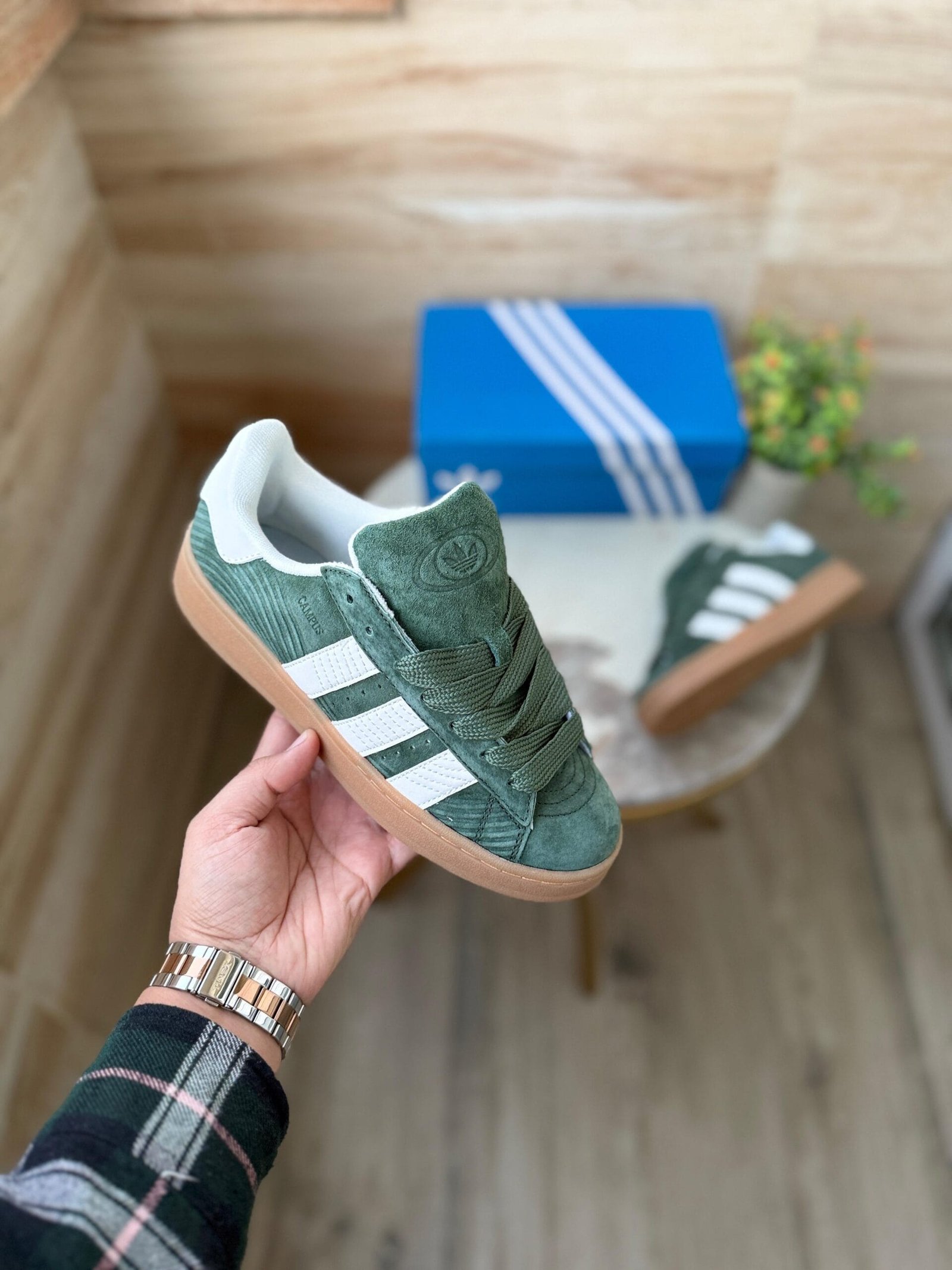 Campus 00s 2024 Green Oxide Sneakers