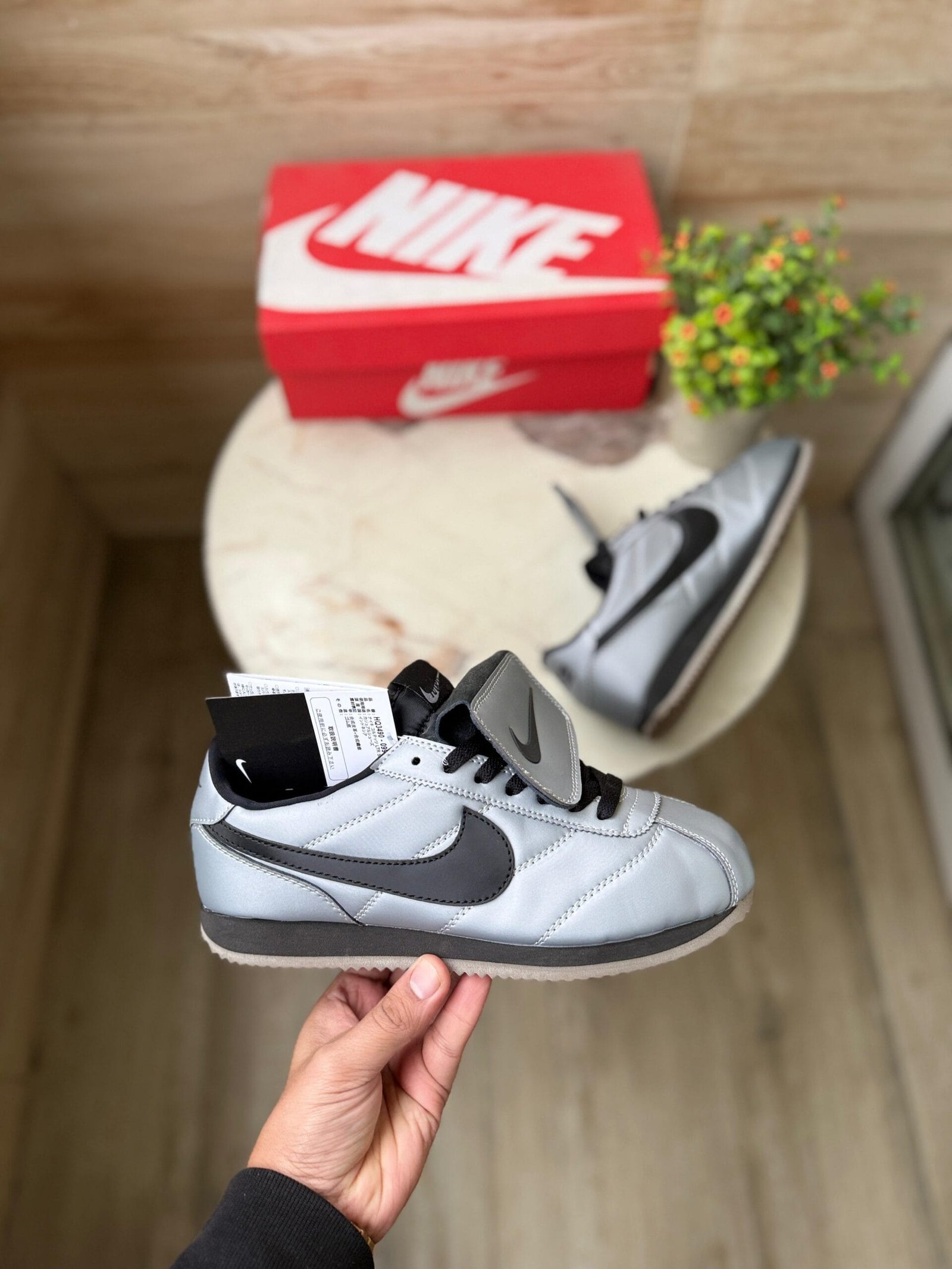 Cortez Se Tiempo Grey Sneakers In Stock