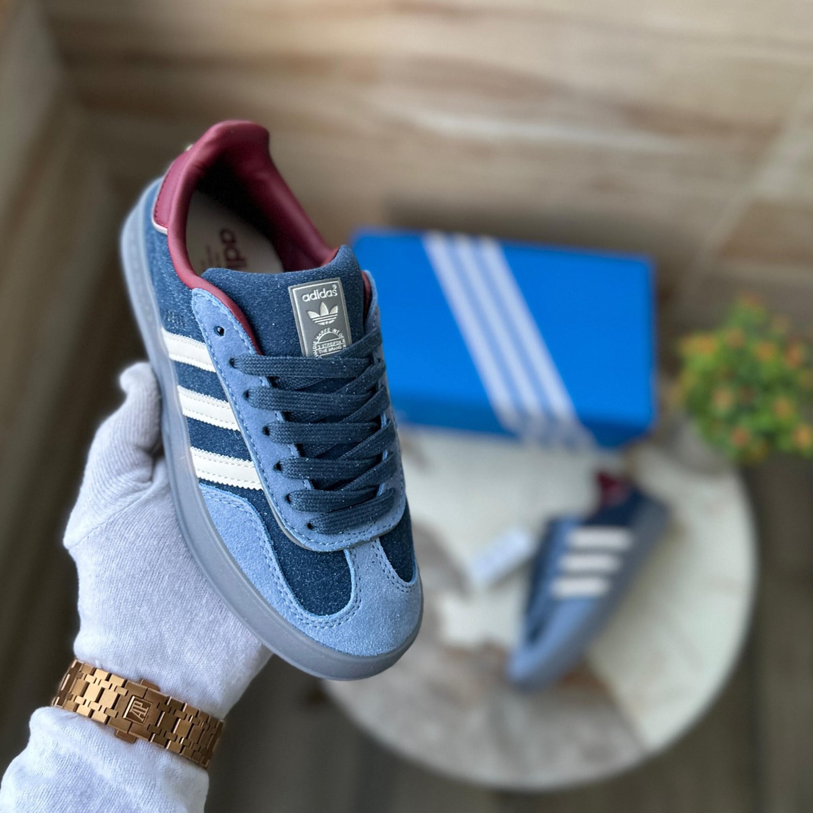 Gazelle Indoor Navy Sneakers Unisex