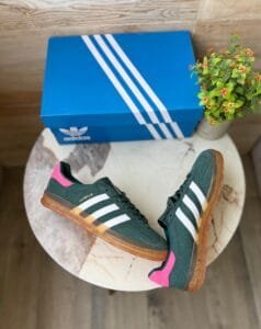 Gazzele Indoor Green Sneakers On Sale