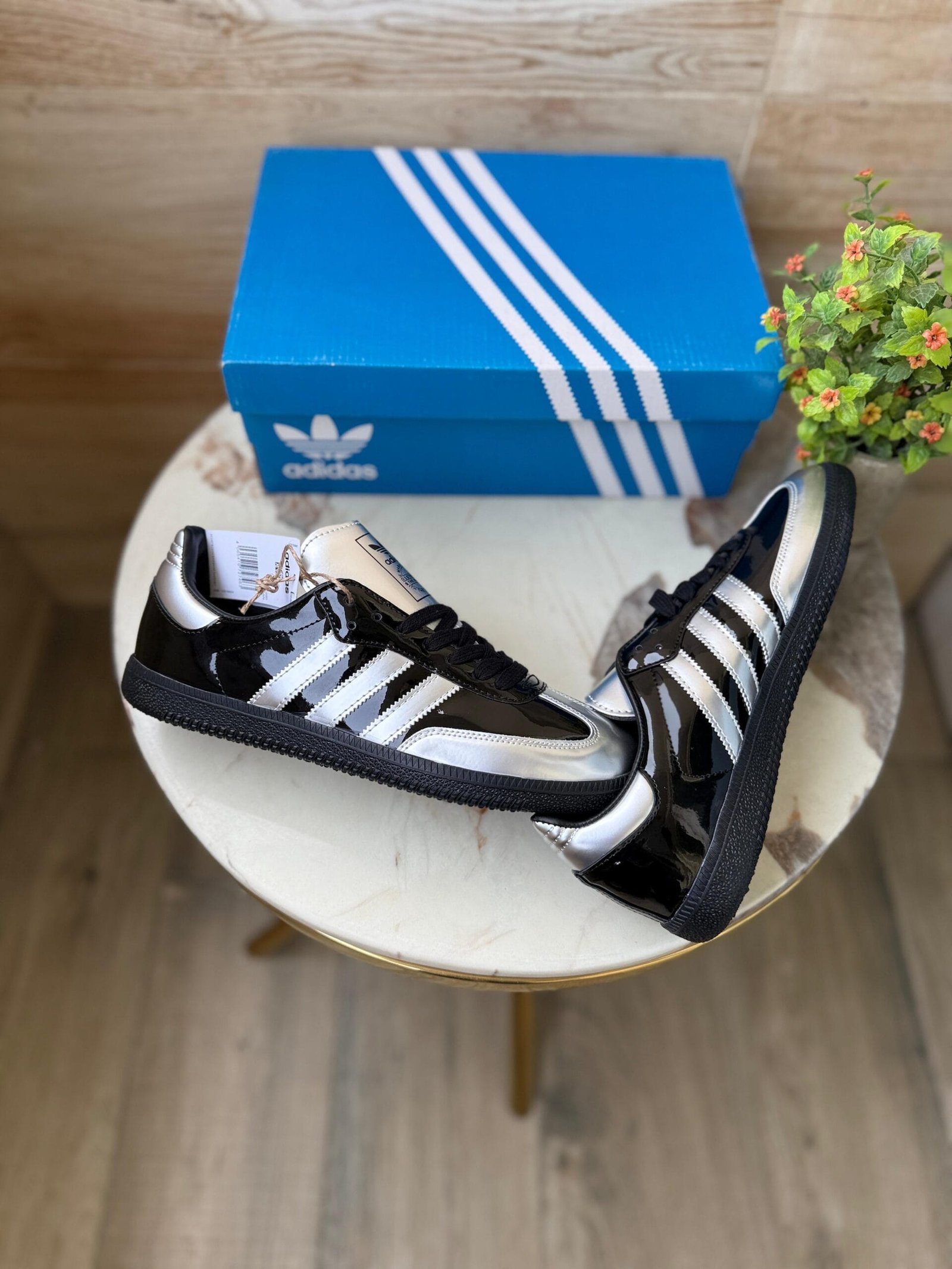 Samba Atmos Black Silver Sneakers
