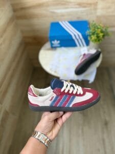 Samba Notitle Maroon Sneakers On Sale