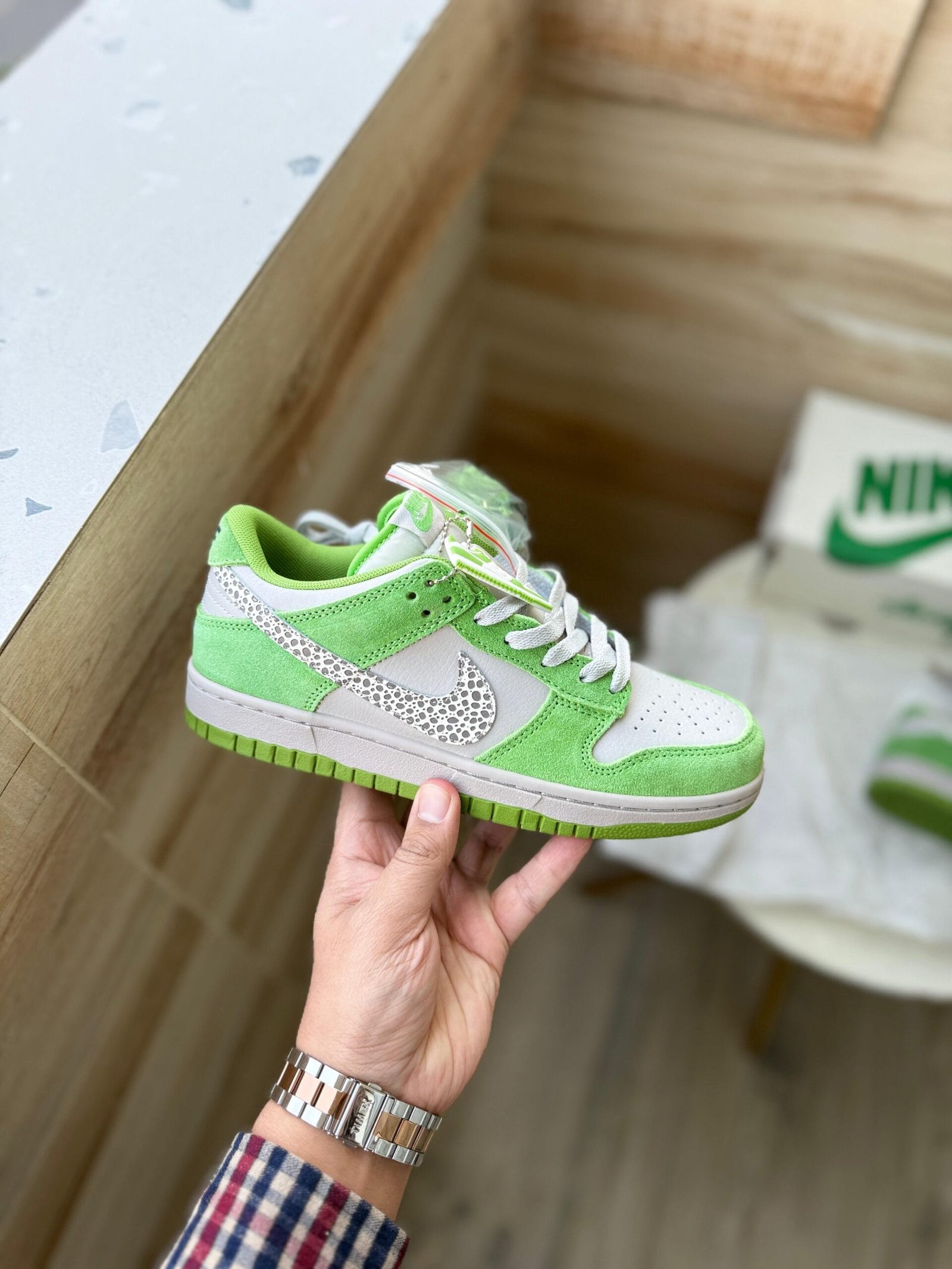 Sb Dunk Chlorophyll 2025 Sneakers