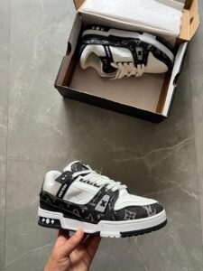 Black White Luxury Sneakers – Premium Comfort & Designer Style