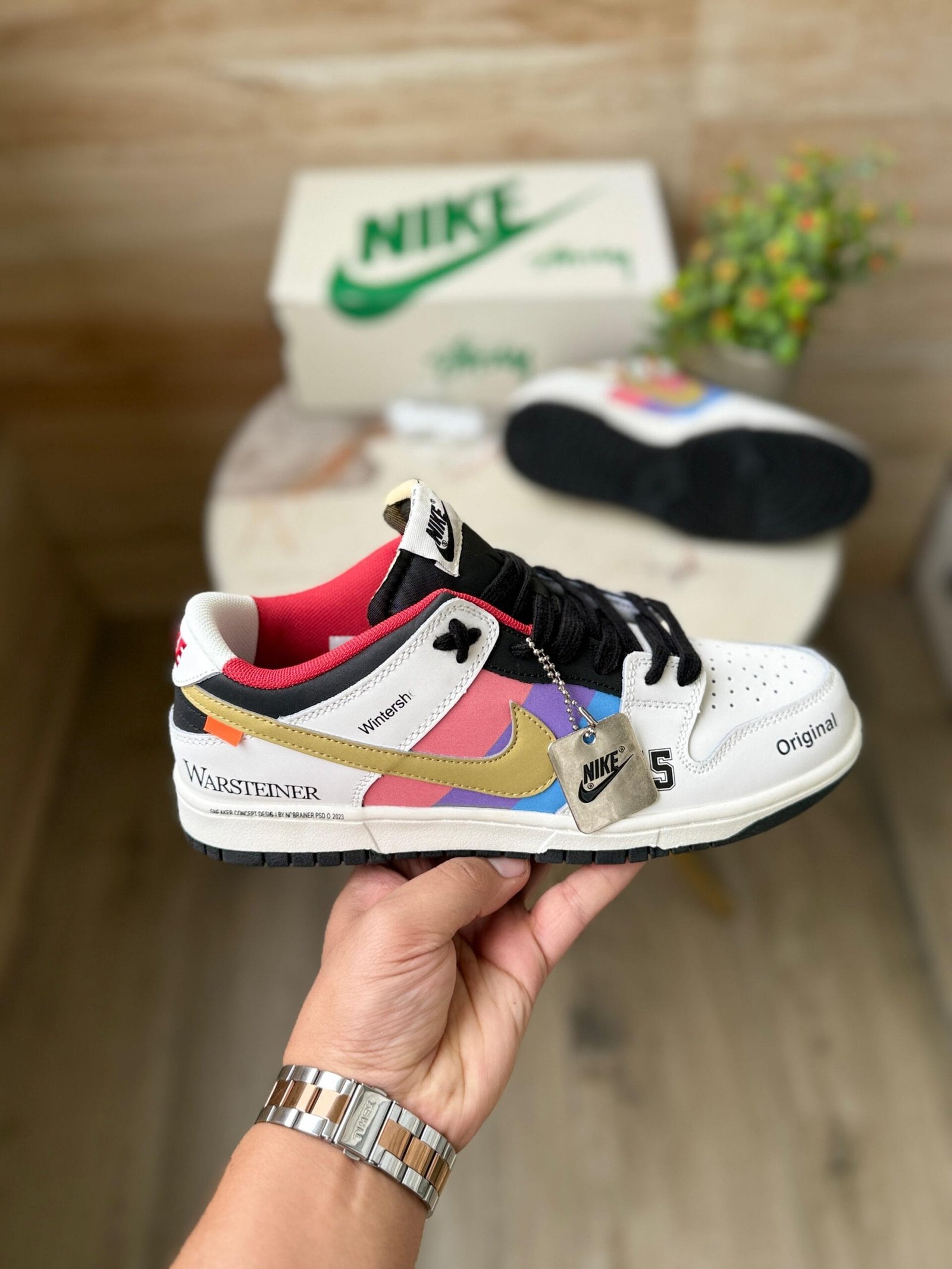 Sb Dunk Custom 2025 Warsteiner Sneakers