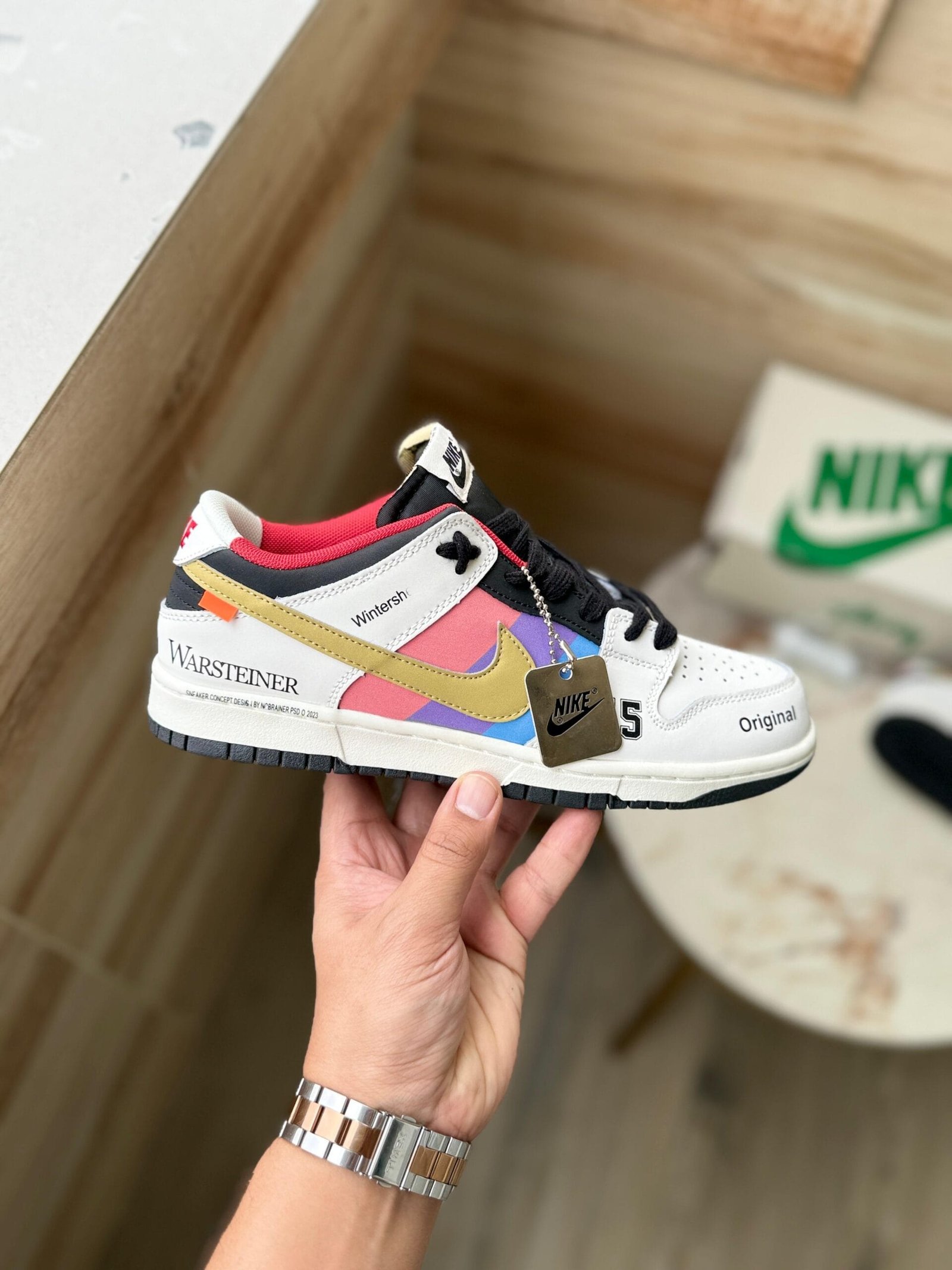 Sb Dunk Custom 2025 Warsteiner Sneakers