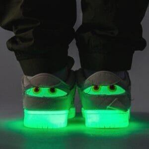 Glow In Dark Dunk Sneakers For Boys