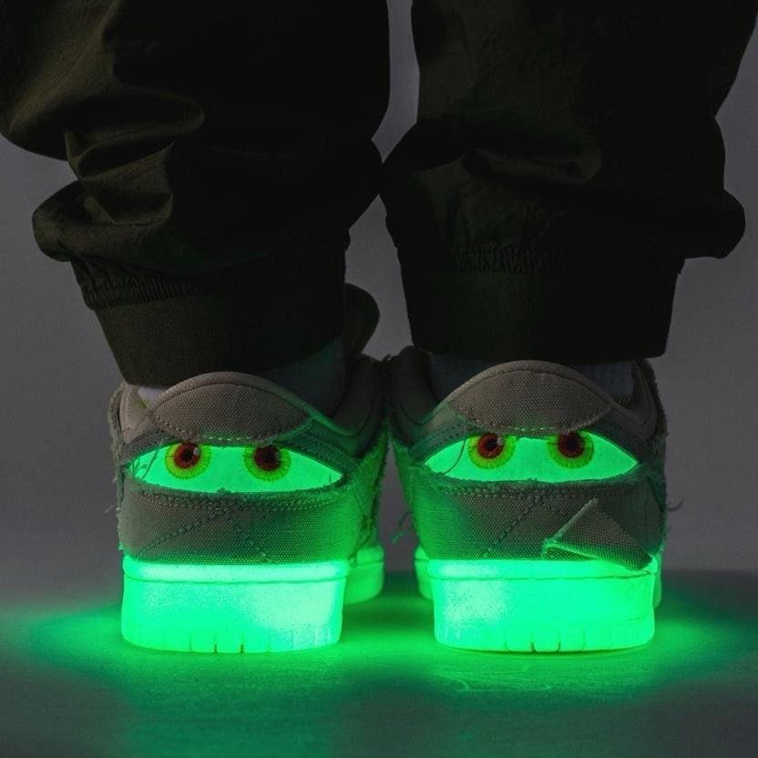 Glow In Dark Dunk Sneakers For Boys