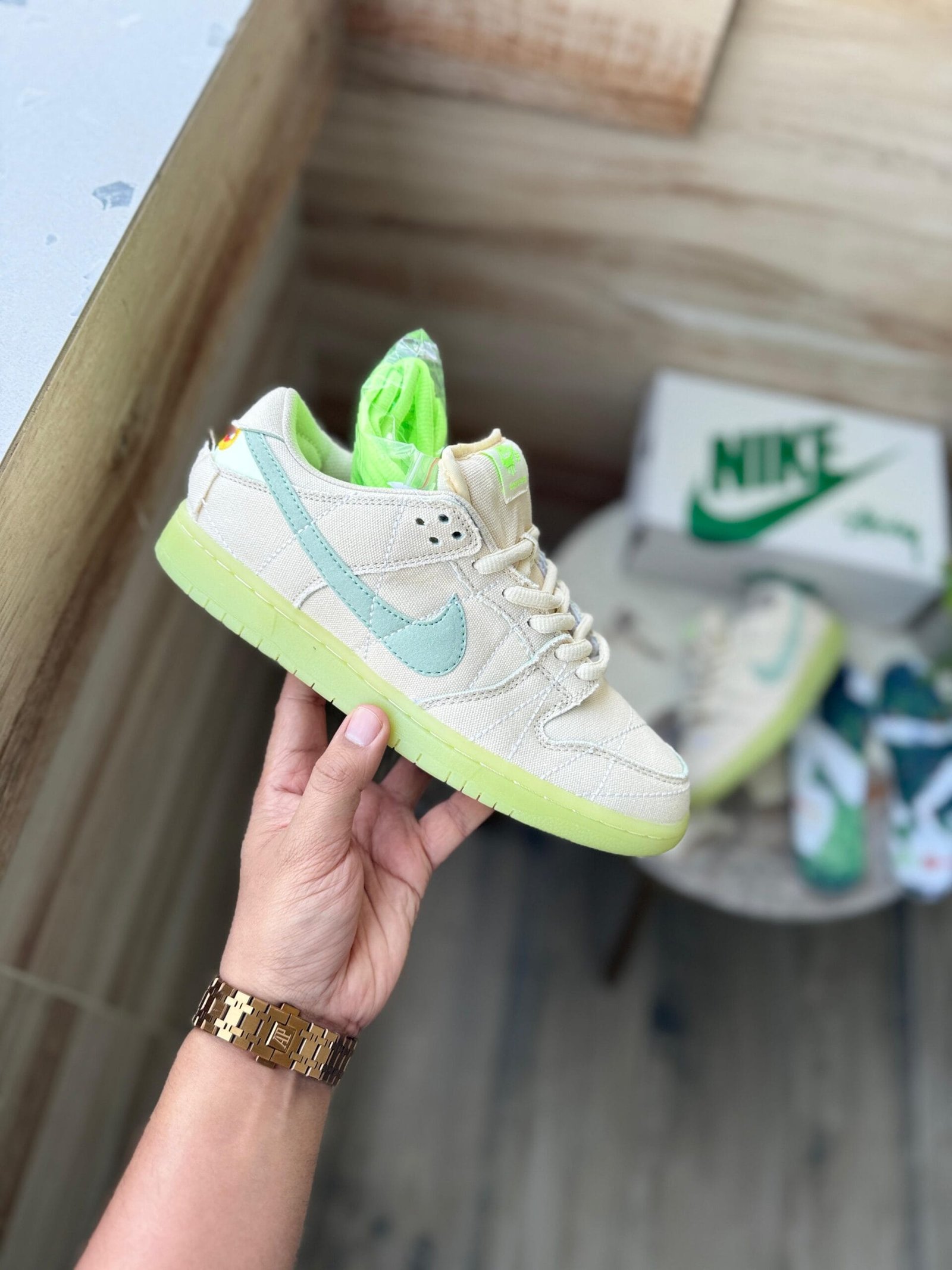 Glow In Dark Dunk Sneakers For Boys
