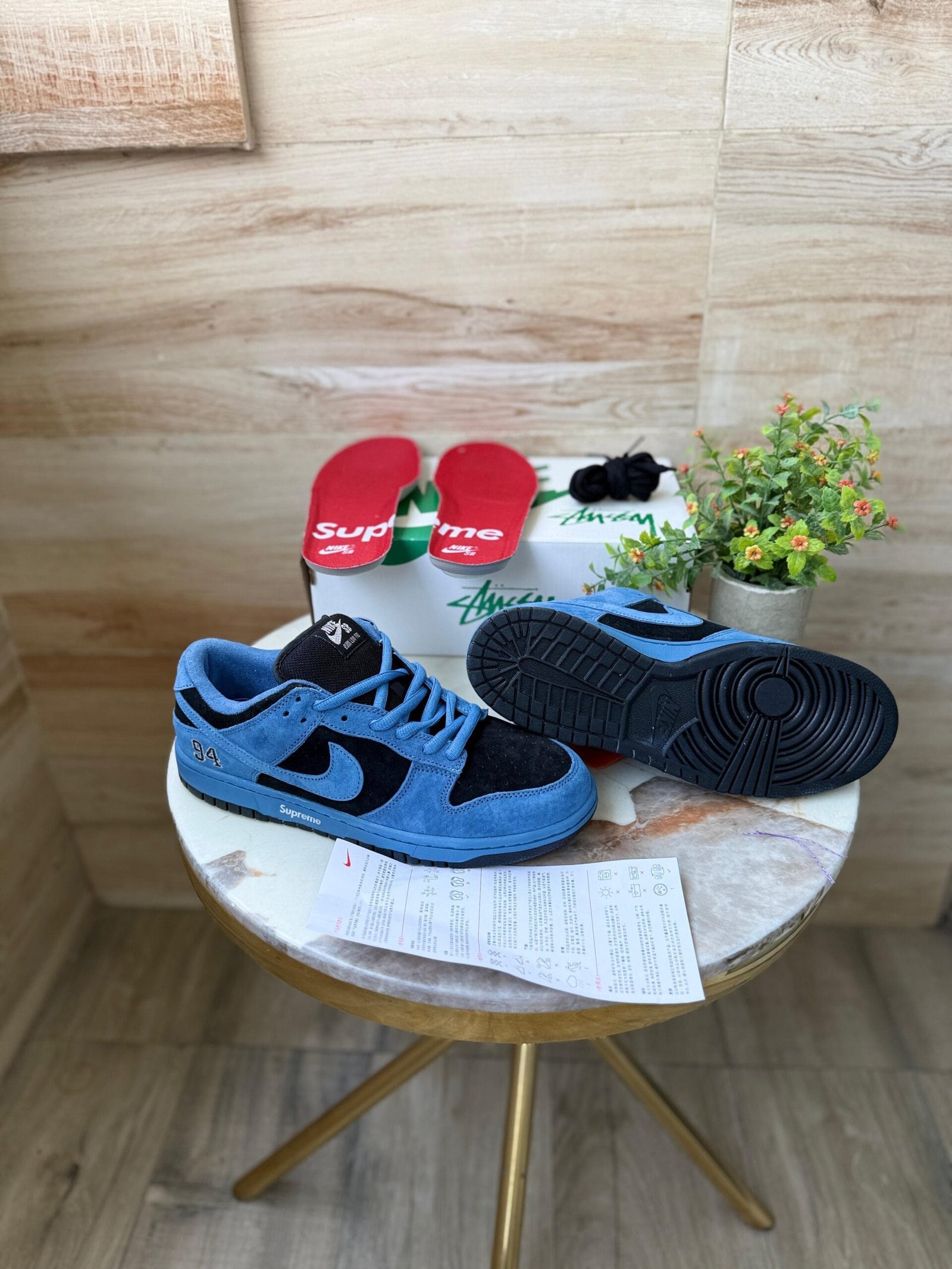 Ocean Fog Dunk Sneakers For Boys