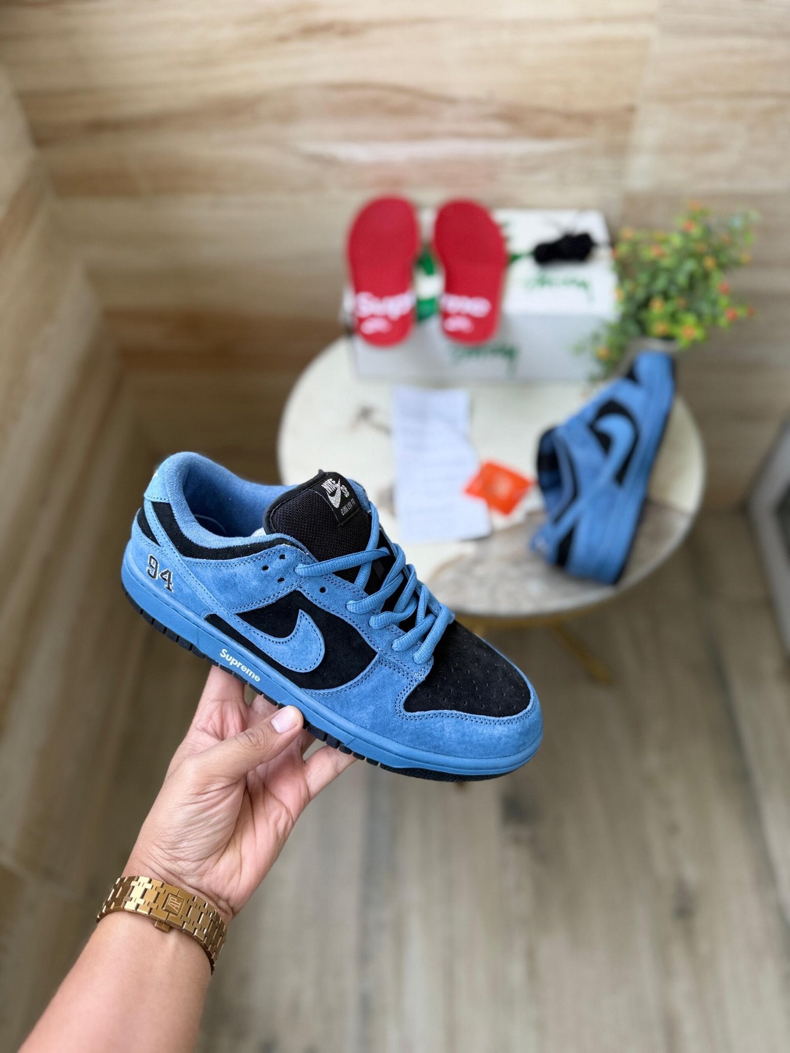 Ocean Fog Dunk Sneakers For Boys