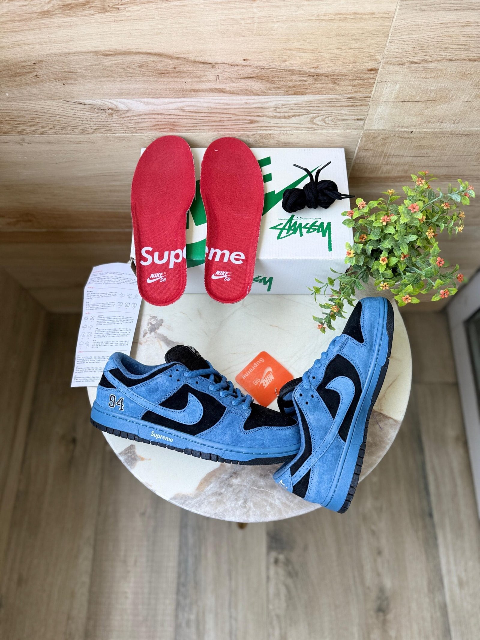 Ocean Fog Dunk Sneakers For Boys