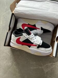 Air Jumpman Jack Cactus Red Sneakers On Sale (2)