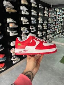 Imported Airforce Red Dual Brand Sneakers (2)