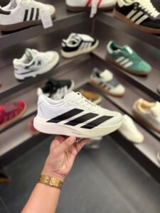 Adizero Evo Sl White Black Sneakers (2)