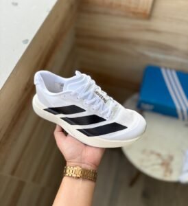 Adizero Evo Sl White Black Sneakers (4)