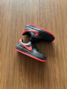 Airforce One Black Red Sneakers On Sale (1)