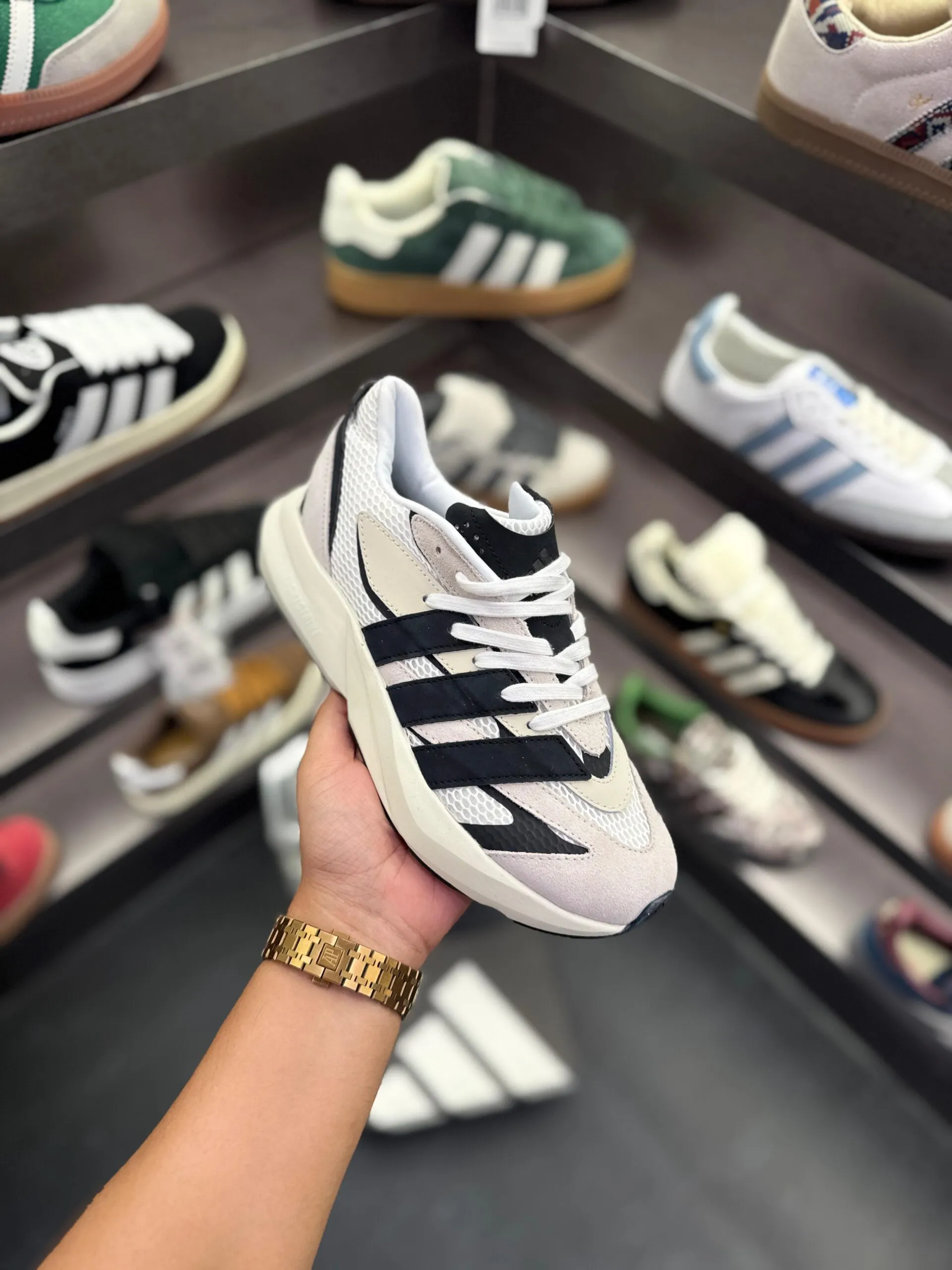 adidas gazelle silver green womens adidas Taekwondo Lace Womens Lifestyle Shoes White Black JS1194  Shoe  Palace