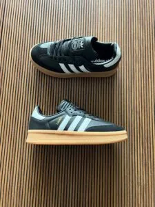 Samba Double Sole Leather Sneakers For Girls | 7AShoes First Copy Shoes