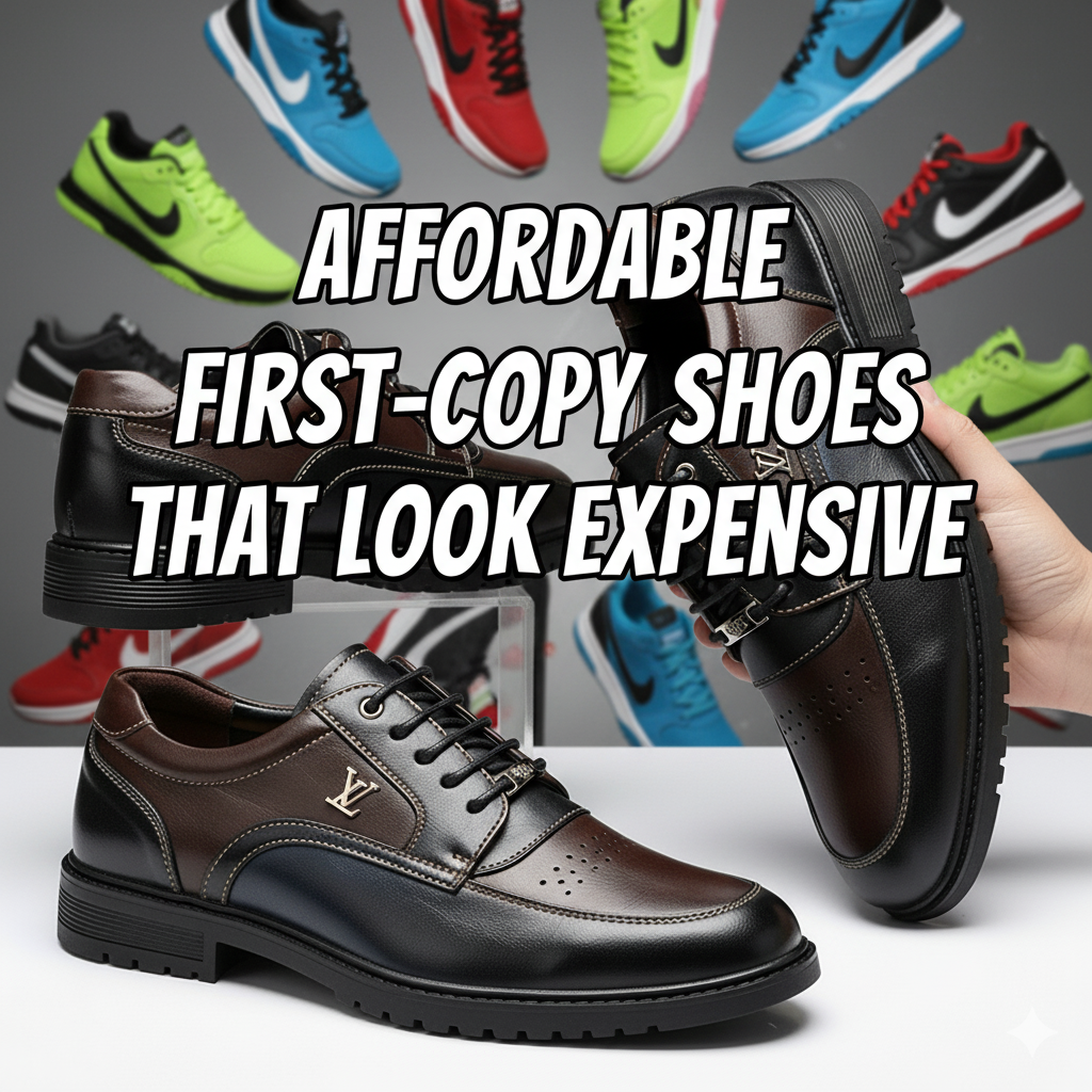 Affordable First-Copy Shoes That Look Expensive