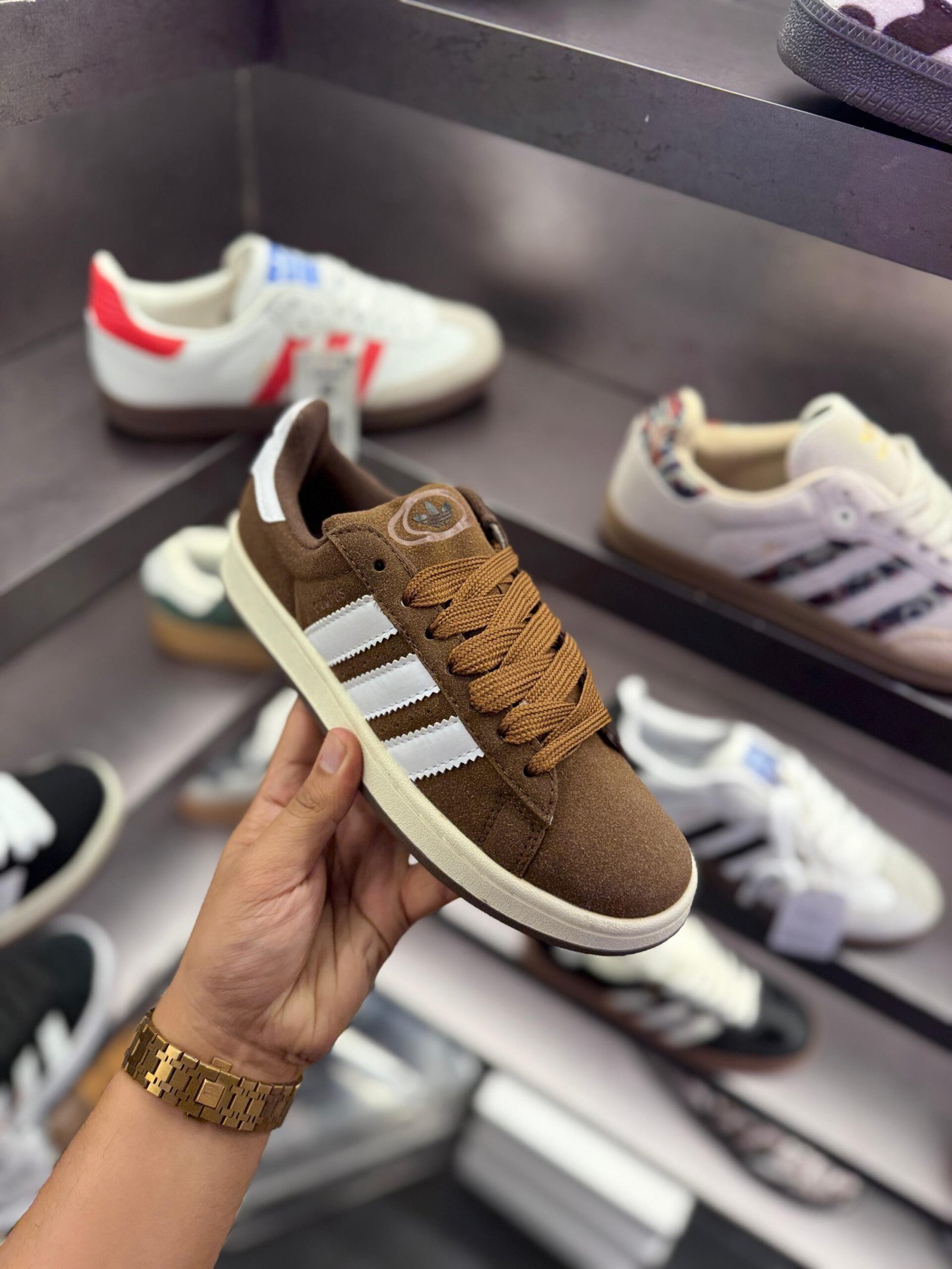 Campus Brown Sneakers Streetwear-inspired Styles (2)