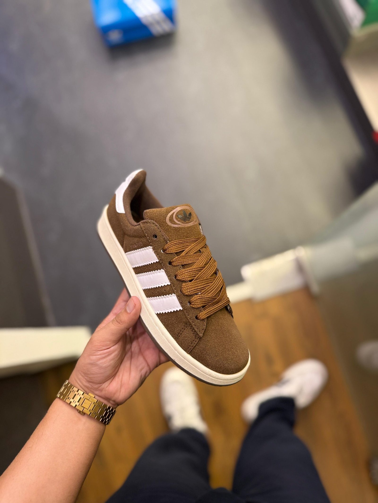 Campus Brown Sneakers Streetwear-inspired Styles (3)