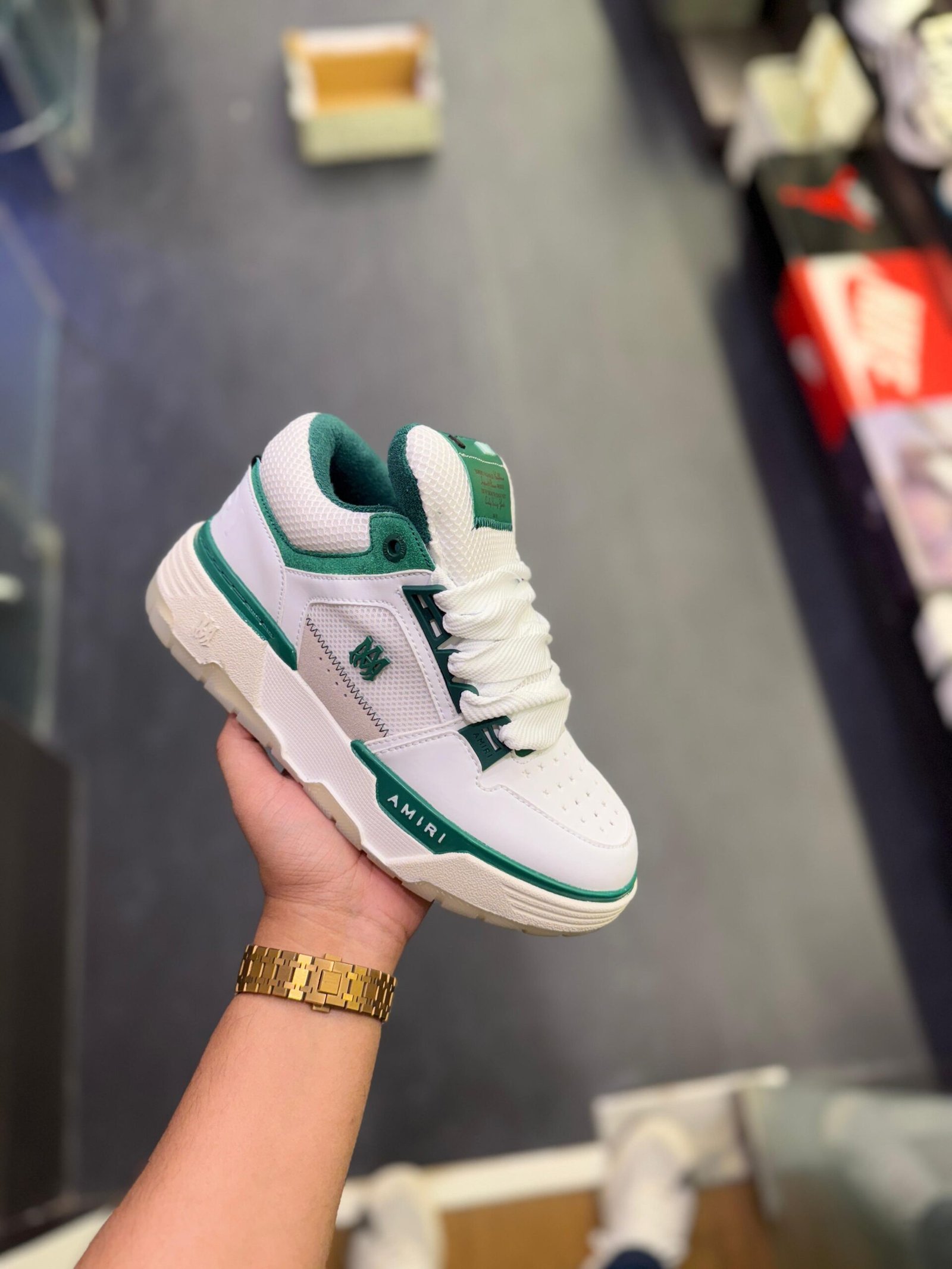 Legacy Ma Sneakers White Green On Sale (2)