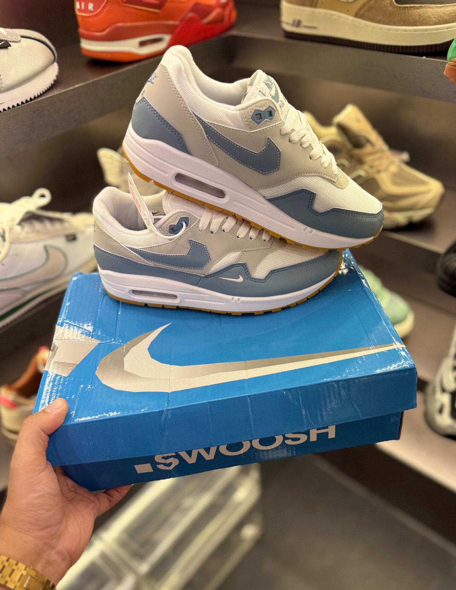 Parra X Aqua Swoosh Airmax Sneakers (3)