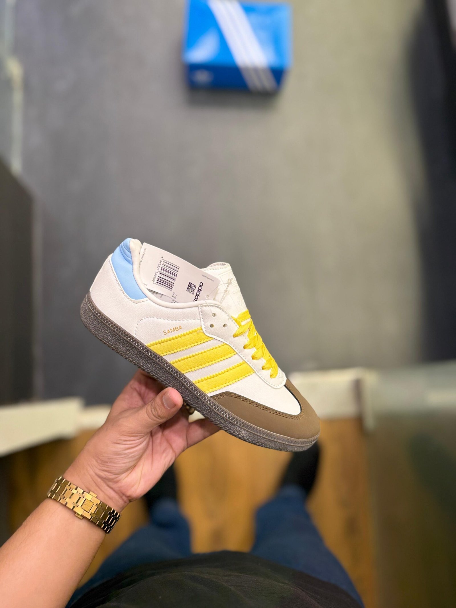Samba Off White Multi Shoes For Girls (1)