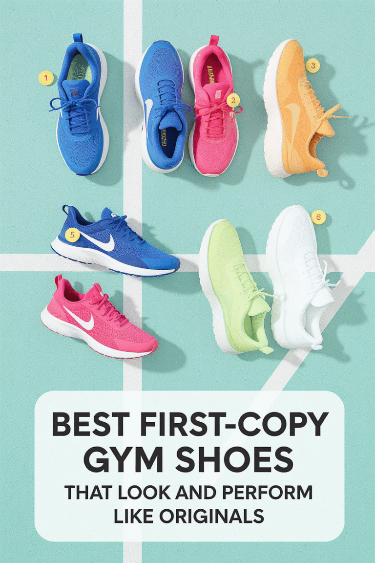 Best First-Copy Gym Shoes That Look and Perform Like Originals