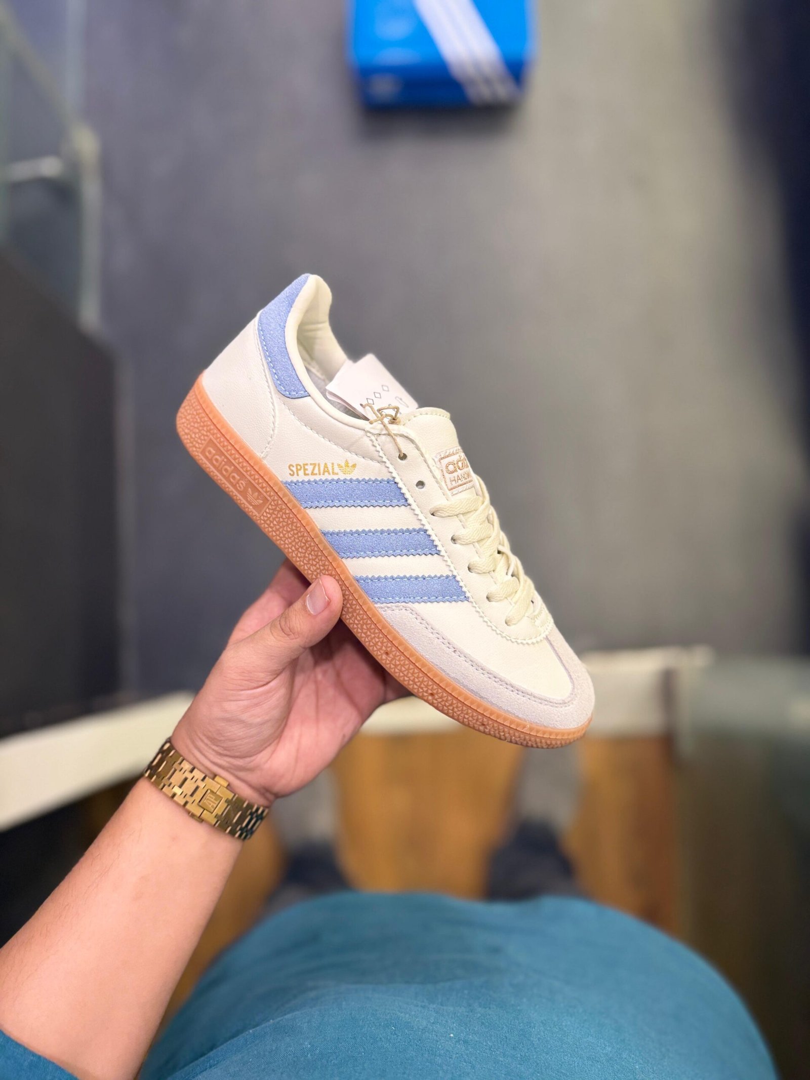 Handball Spezial Aluminium Sneakers For Girls (3)