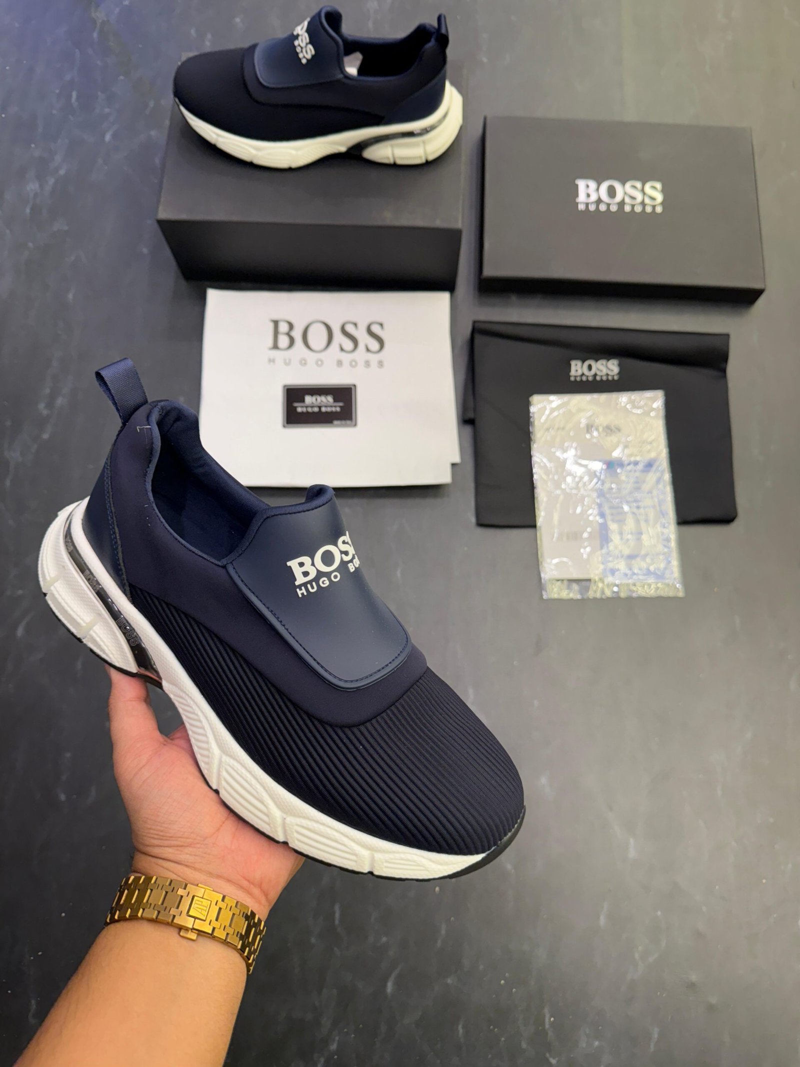 New Sneaker In The House Navy Blue Edition (2)
