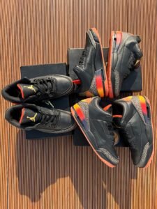 Retro 3 Balvin Sneakers – Men’s Mid Ankle Streetwear (2)